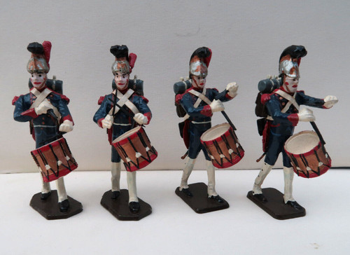 Soldat plastique tambours - plastique,