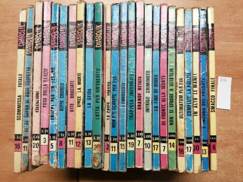 Lotto diabolik originali - 24,