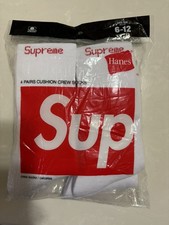 Calze bianche Supreme Hanes