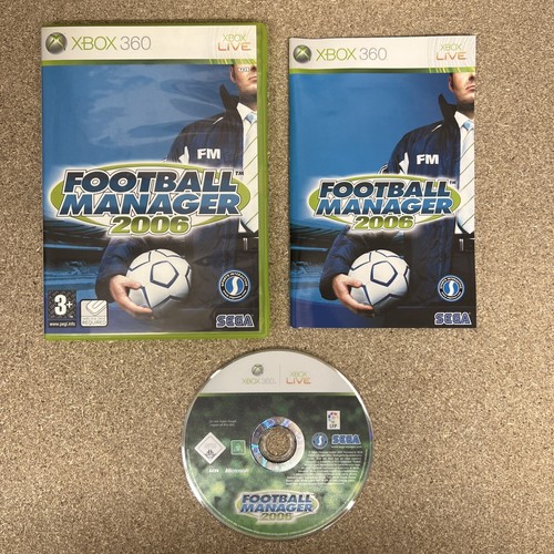 Football manager 2006 xbox - 2006, (xbox