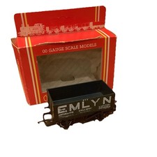 Hornby Railways - R118 - Emlyn Open Wagon - Dark Green -  Run No 813 - Boxed