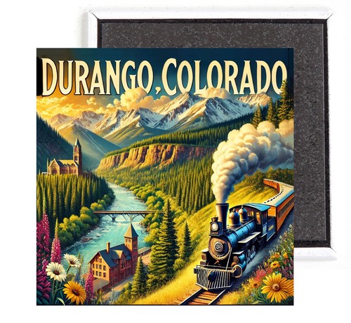 Durango colorado magnete frigo - durango,