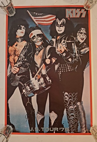 Poster kiss tour 76 - u.s.,