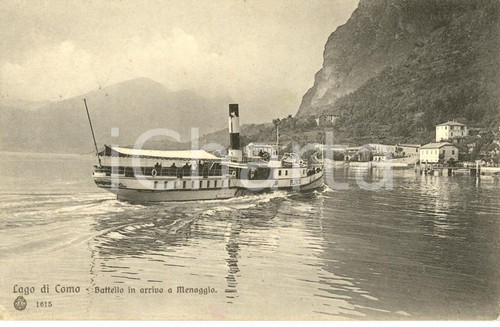 1920 menaggio battello - (co),