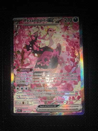Pokemon carta fezandipiti - carta,