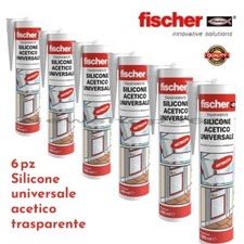 6 SILICONE ACETICO TRASPARENTE