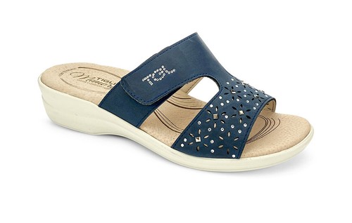 Tiglio 2391 blu - blu, beige