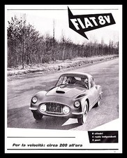 PUBBLICITA' 1952 FIAT AUTO 8V