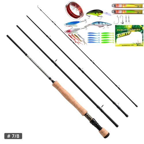 Canne pesca mosca 7 piedi - a,