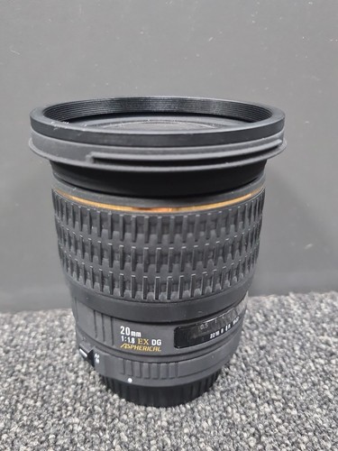 Obiettivo sigma 20mm - 20mm, ex