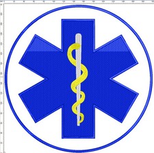 PATCH RICAMO TOPPA - CROCE