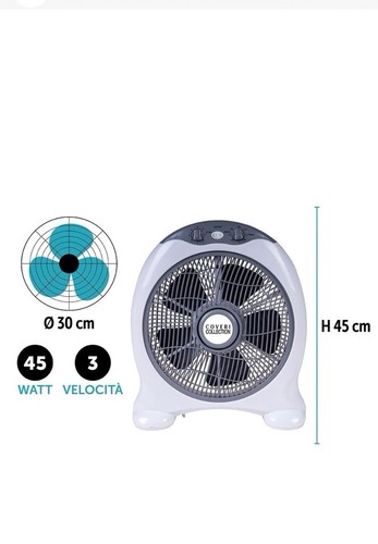 Ventilatore tavolo 220v 45w - da,