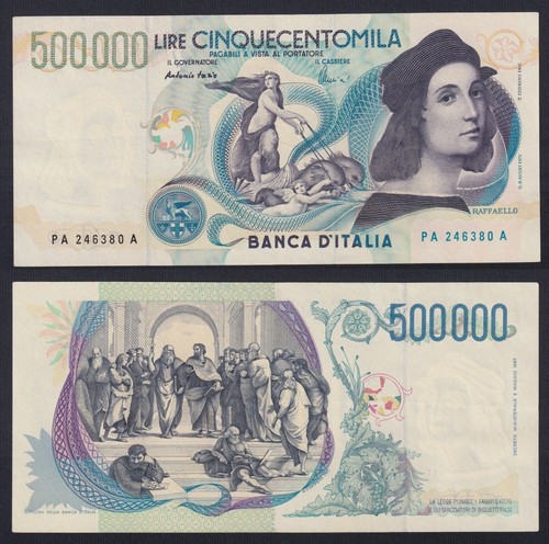 Banconota italia 500000 lire - banconota,
