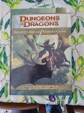 AMBIENTAZIONE FORGOTTEN REALMS 4.0 DUNGEON DUNGEONS AND DRAGONS ITA D&D 