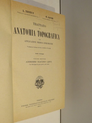 Trattato anatomia - trattato, di