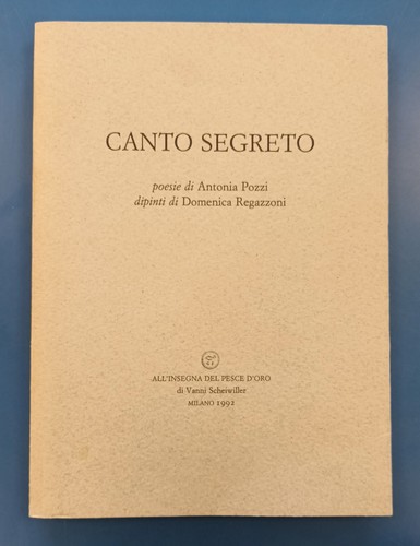 Canto segreto pozzi - canto, antonia