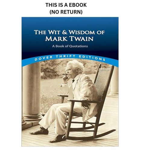 Mark twain the wit and - the,