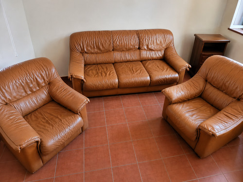 Salotto pelle doimo posti - salotto,