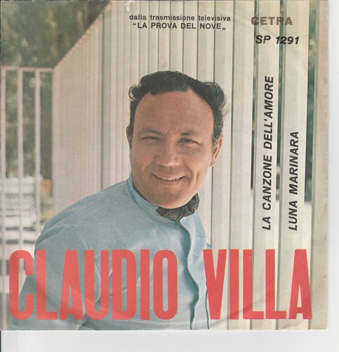 Claudio villa raro disco - claudio,