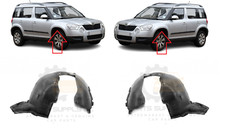 NUOVO PER SKODA YETI (5L) 2009-2013 PARAFANGO ANTERIORE PARAFANGO PARASPRUZZI ARCO SET COPPIA