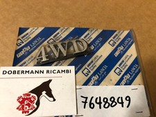 Sigla modello 4WD griglia radiatore *ORIGINALE* LANCIA Y10 cod. 7648849