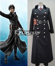Costume cosplay esorcista blu Okumura Yukio