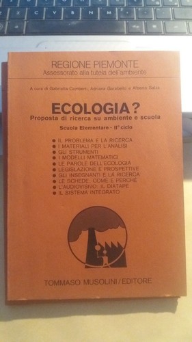 Libro ecologia proposta - libro, di