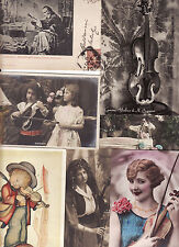 #MUSICA - IL VIOLINO - 8 CARTOLINE