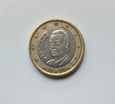 Moneta da 1 euro, Spagna, 2000