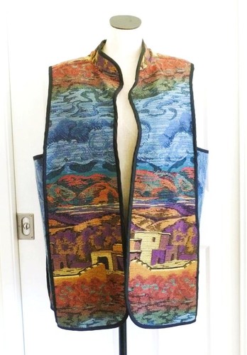 Spolverino gilet arazzo