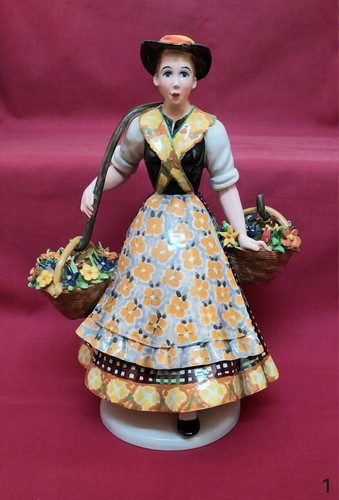 Scultura trevir donna - scultura, con