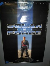 Locandina film originale SOLAR FORCE Michael Pare