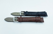 New 18mm 20mm Genuine Leather Watch Strap with Buckle