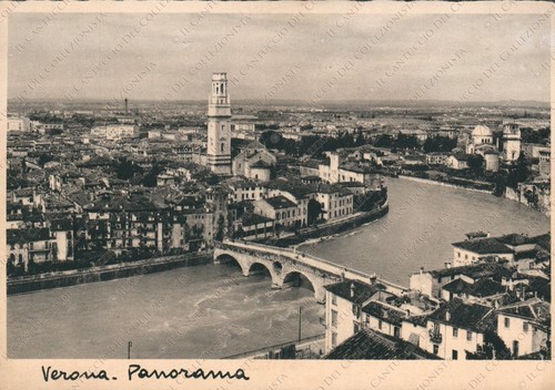 Verona panorama chiesa - panorama, fiume