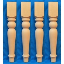 4 GAMBE IN LEGNO MASSELLO E866