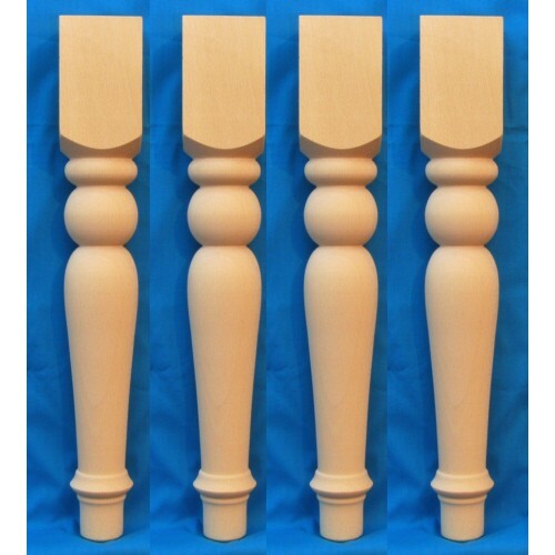 Gambe legno massello - 4,