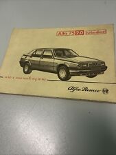 Libretto Uso e Manutenzione