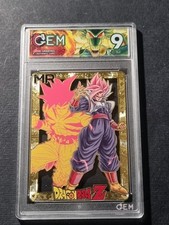 DARK BABY VEGETA - DRAGON BALL Z - GRADED CARD 9 - NO PSA - MINT - MR - 044/100