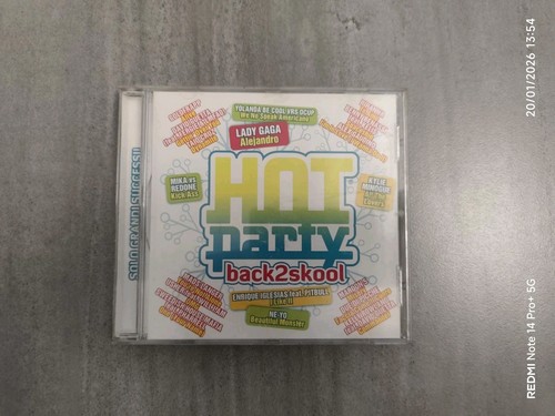 Hot party back - cd,