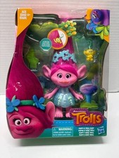 Bambola papavero con capelli stile trolls con bambino troll