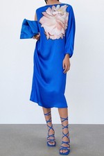 Abito midi Zara limited blu