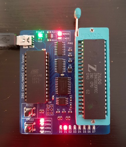 Z80 tester cpu - z80,