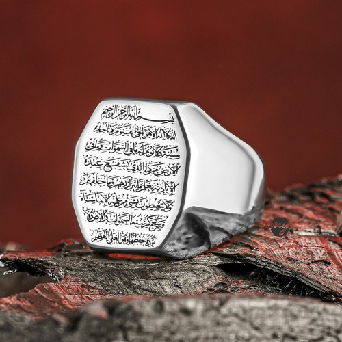 Anello uomo islamico in - da,