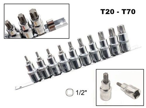 Set chiavi bussola torx - set,