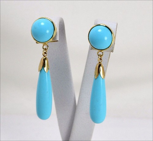 18kt yellow gold earrings - 18kt,