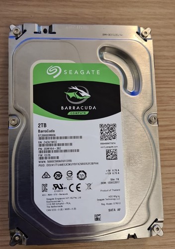 Seagate barracuda 2tb - seagate,
