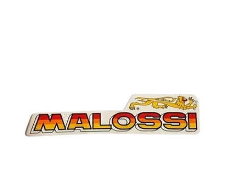Adesivo logo malossi 9x2 cm - logo,