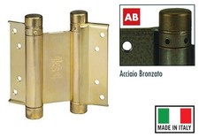 COPPIA CERNIERA BOMMER A MOLLA