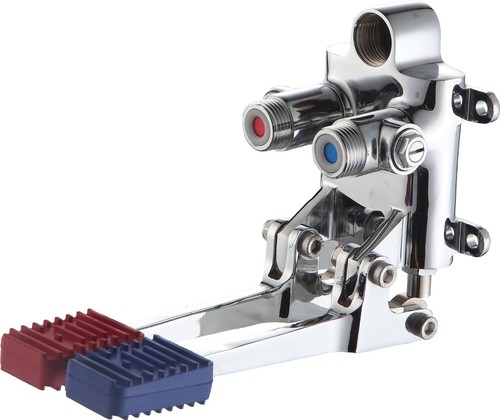 Rubinetto pedale miscelatore - rubinetto,