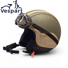 Casco vintage vespart pelle - vintage,